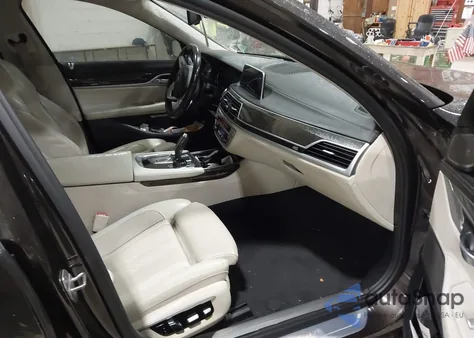 2017 BMW 740E xDrive Iperformance from USA, damaged, VIN WBA7J2C50HG497615